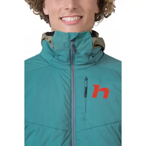  Pánská bunda HANNAH KECHU HOODY OIL BLUE/BURNT OLIVE 