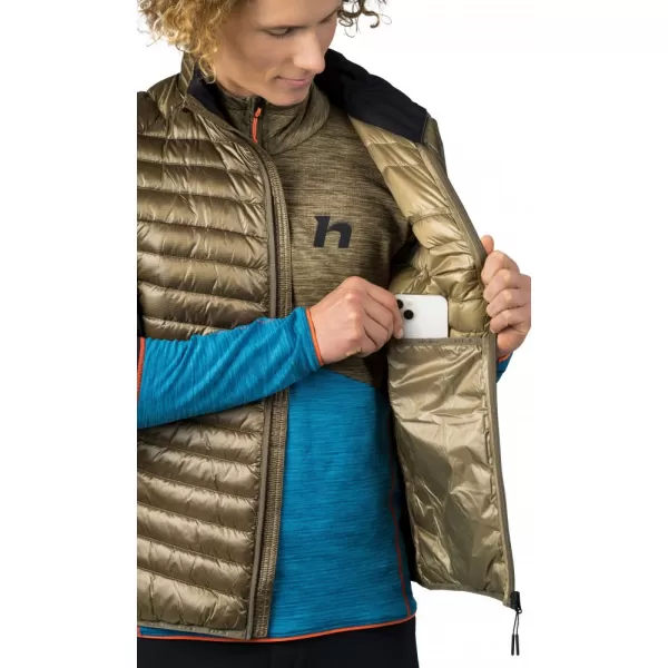  Pánská vesta HANNAH ADARE KHAKI STRIPE 