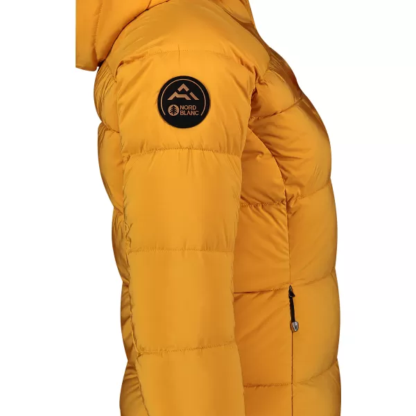  Dámská prošívaná bunda NORDBLANC CONDITIONS NBWJL7716 ORANŽOVÁ 