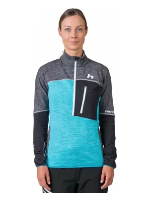 Dámská mikina HANNAH MEDA HZ LIGHT GRAY/ANTHRACITE MEL