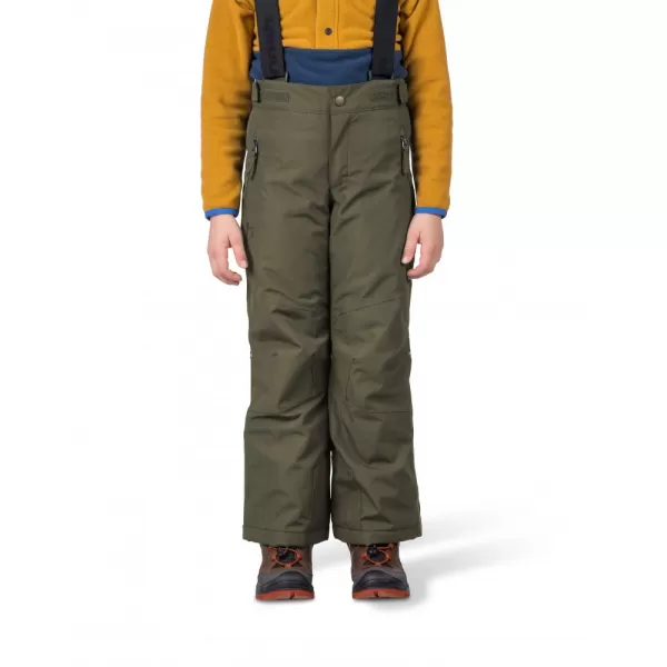  Dětské kalhoty HANNAH AKITA JR II BURNT OLIVE 