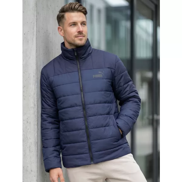  Pánská bunda PUMA ESS+ PADDED JACKET 849349-06 BLUE 