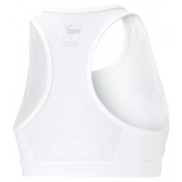  Dámská podprsenka PUMA MID IMPACT 4KEEPS GRAPHIC BRA PM 520306-52 WHITE 