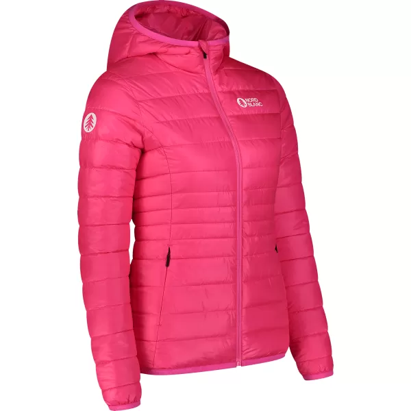 Dámská prošívaná bunda NORDBLANC SPARKLE NBWJL7947 RŮŽOVÁ ZÁŘE 