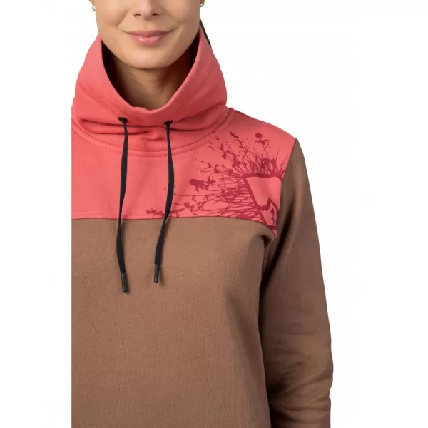  Dámská mikina HANNAH SIBELE COCA MOCHA/FADED ROSE 