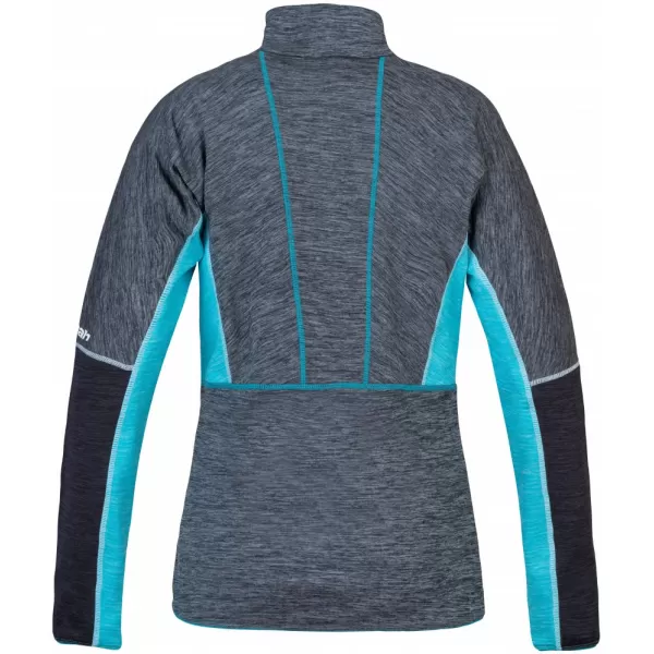  Dámská mikina HANNAH MEDA HZ LIGHT GRAY/ANTHRACITE MEL 