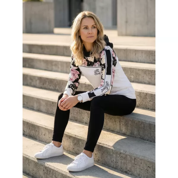  Dámská mikina premium ALTISPORT VOJ/ALW008MI01 BÍLÁ 