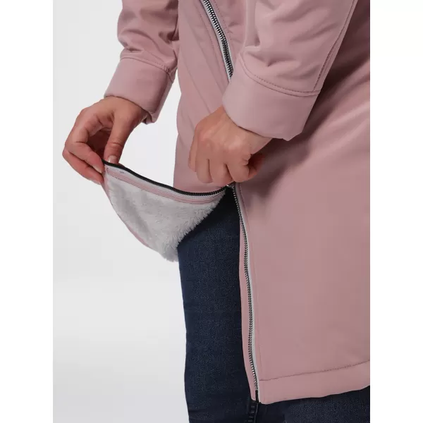  Dámská softshellová bunda LOAP LUNELLA OLW2309 RŮŽOVÁ 