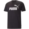 Pánské triko PUMA ESS+ 2 COL LOGO TEE 586759-61 BLACK