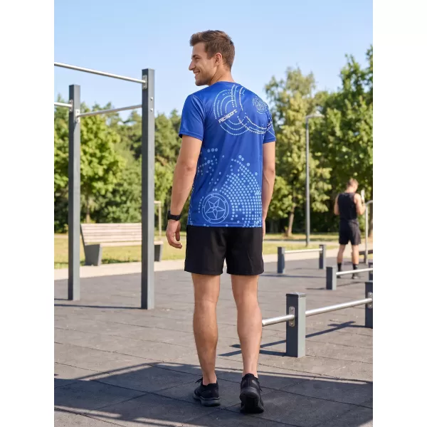  Pánské triko premium ALTISPORT VOJ/ALM003TR01 KRÁLOVSKÁ MODRÁ 