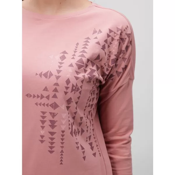  Dámské triko LOAP ABVERA CLW23153 RŮŽOVÁ 