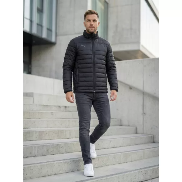  Pánská bunda PUMA TEAMLIGA LIGHT JACKET 657617-03 BLACK 