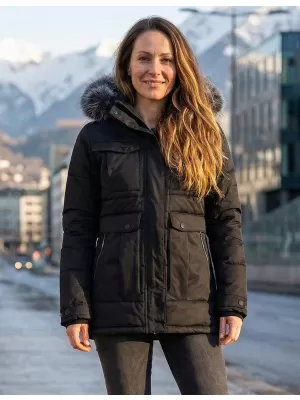 Dámská bunda ALPINE PRO EGYPA LJCB592 ČERNÁ