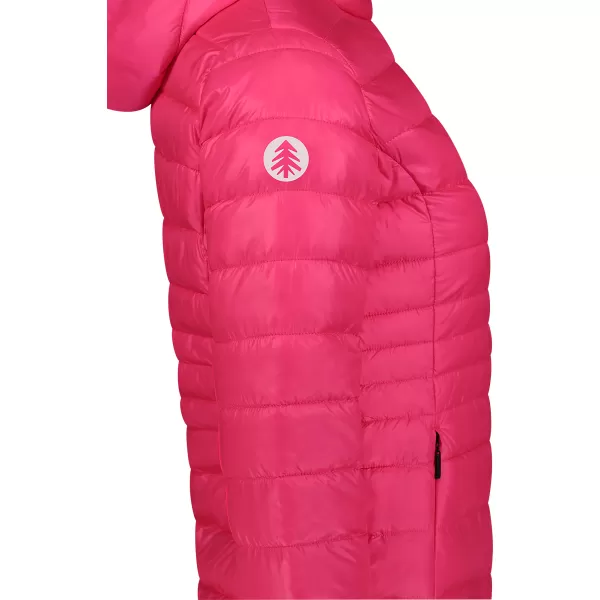  Dámská prošívaná bunda NORDBLANC SPARKLE NBWJL7947 RŮŽOVÁ ZÁŘE 