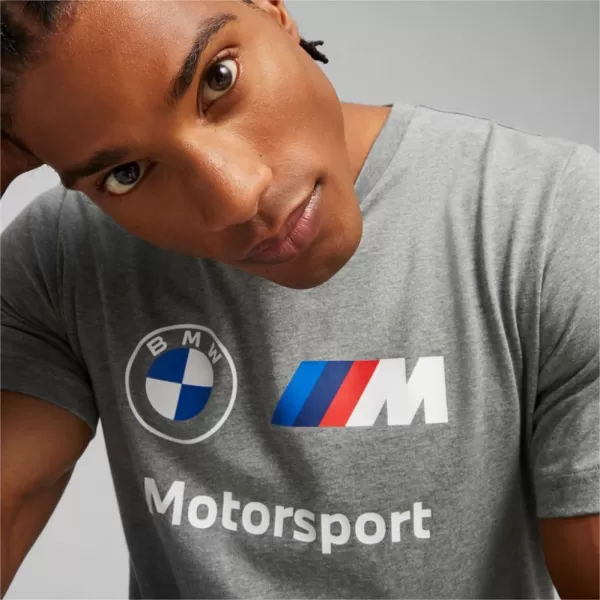  Pánské triko PUMA BMW MMS ESS LOGO TEE 621314-03 GRAY 