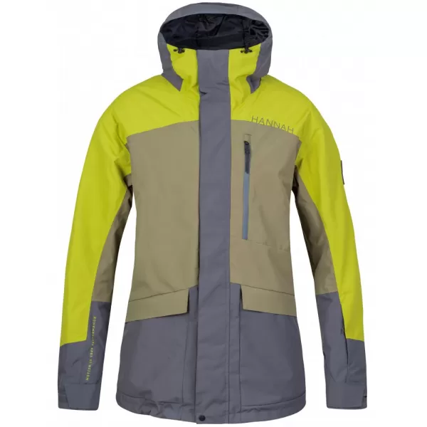 Pánská bunda HANNAH GAROW FD BURNT OLIVE/CITRONELLE 