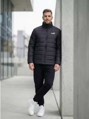 Pánská bunda PUMA ESS+ PADDED JACKET 849349-01 BLACK