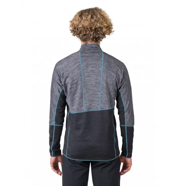  Pánská mikina HANNAH NIRO LIGHT GRAY/ANTHRACITE MEL 
