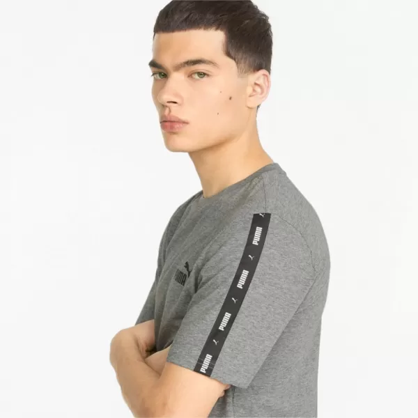  Pánské triko PUMA ESS+ TAPE TEE 847382-03 GRAY 
