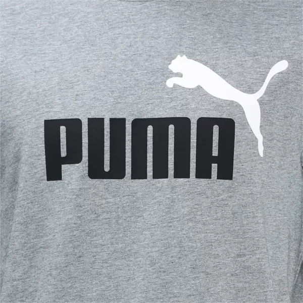  Pánské triko PUMA ESS+ 2 COL LOGO TEE 586759-03 GRAY 