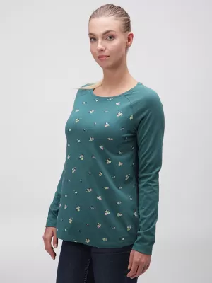 Dámské triko LOAP AMSTAFA CLW23159 ZELENÁ