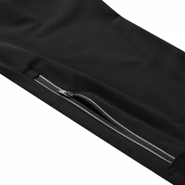  Pánské softshellové kalhoty ALPINE PRO ABAR MPAB594 ČERNÁ 