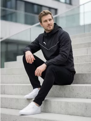 Pánská bunda PUMA TEAMRISE ALL WEATHER JACKET 657396-03 BLACK