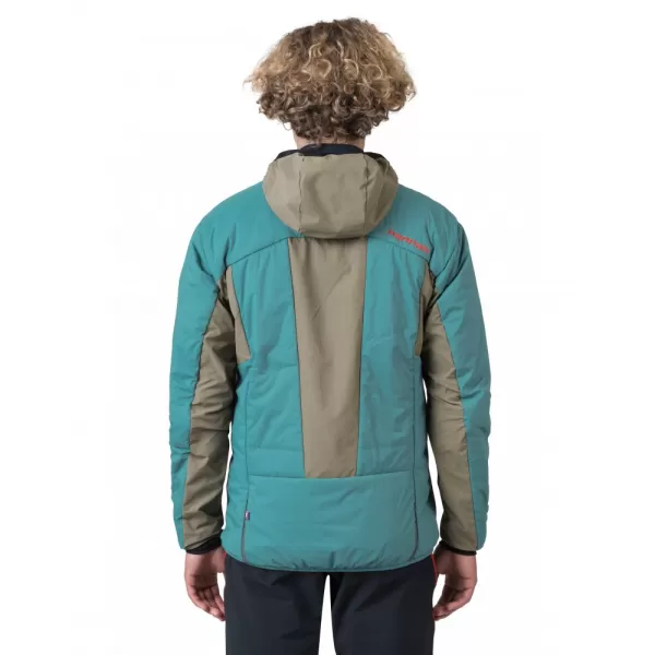  Pánská bunda HANNAH KECHU HOODY OIL BLUE/BURNT OLIVE 