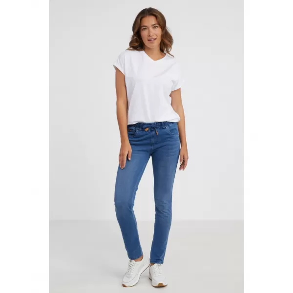  Dámské kalhoty SAM 73 LÍZA WK 801 TMAVÁ DENIM 