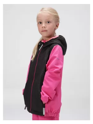Dětské softshellová bunda LOAP URANIX OLK2307 RŮŽOVÁ
