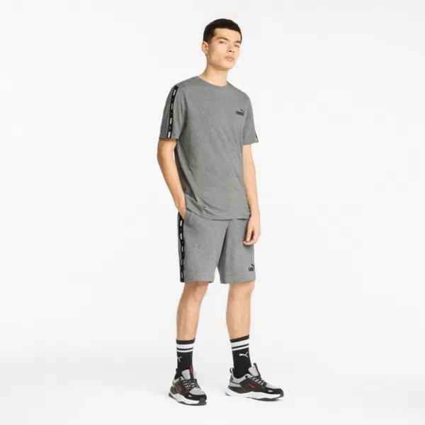  Pánské triko PUMA ESS+ TAPE TEE 847382-03 GRAY 