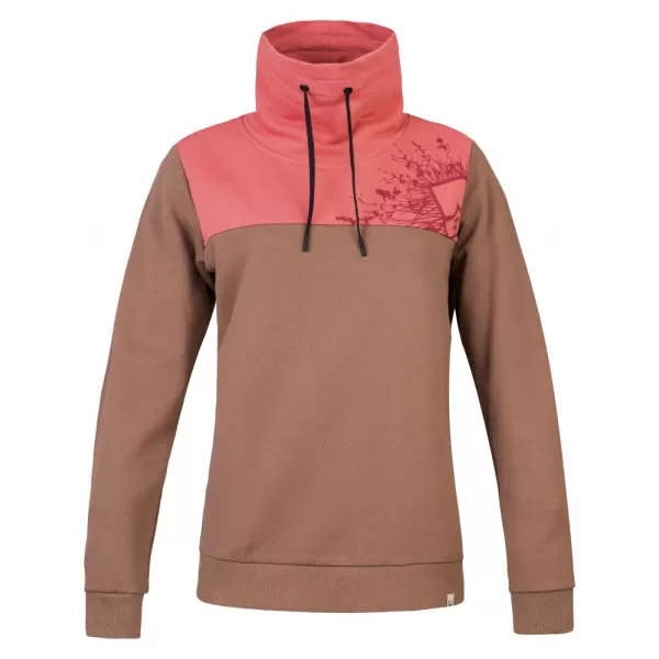  Dámská mikina HANNAH SIBELE COCA MOCHA/FADED ROSE 