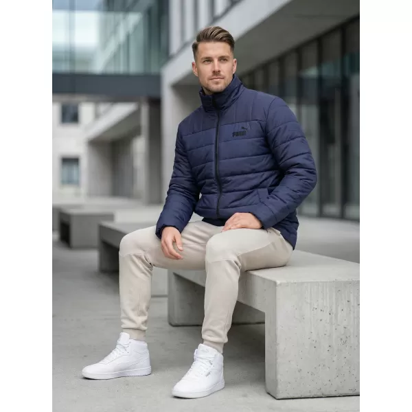  Pánská bunda PUMA ESS+ PADDED JACKET 849349-06 BLUE 