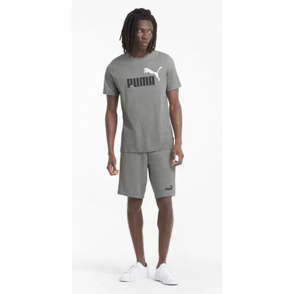  Pánské triko PUMA ESS+ 2 COL LOGO TEE 586759-03 GRAY 