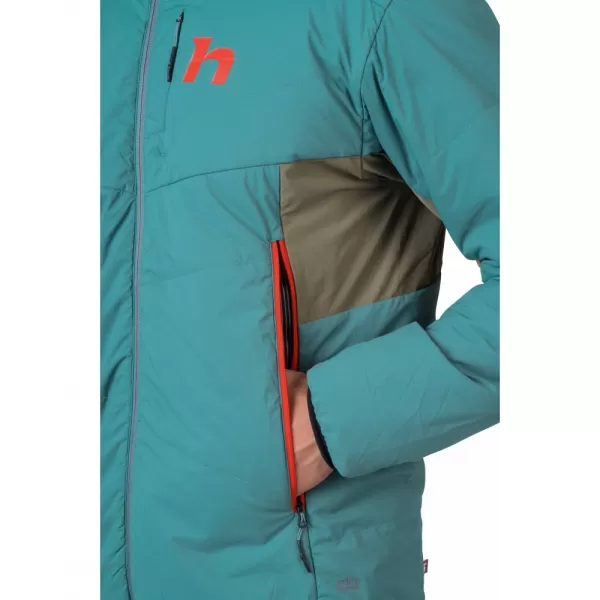  Pánská bunda HANNAH KECHU HOODY OIL BLUE/BURNT OLIVE 