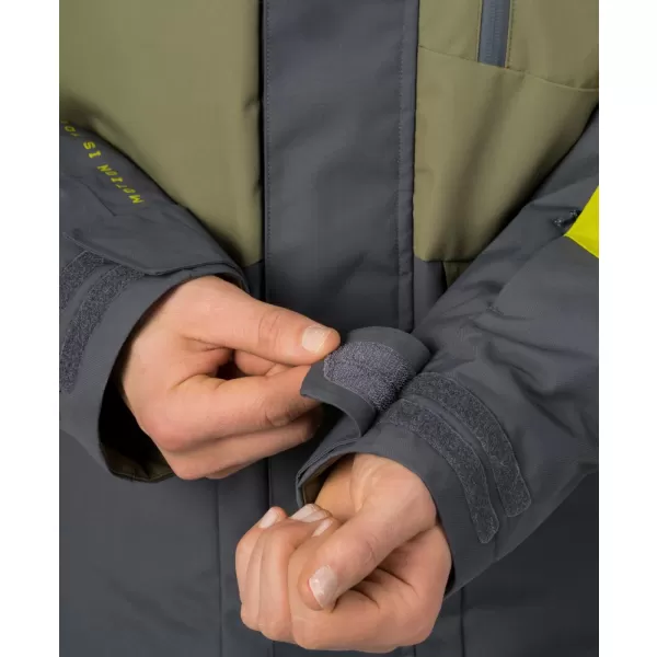  Pánská bunda HANNAH GAROW FD BURNT OLIVE/CITRONELLE 