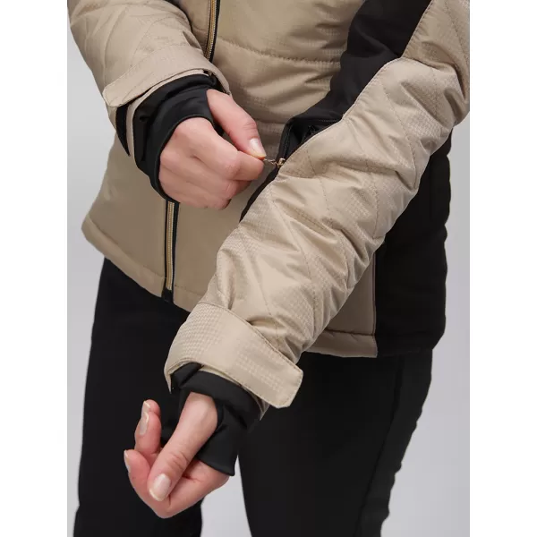  Dámská zimní bunda LOAP OKIDASA OLW2343 BÉŽOVÁ 