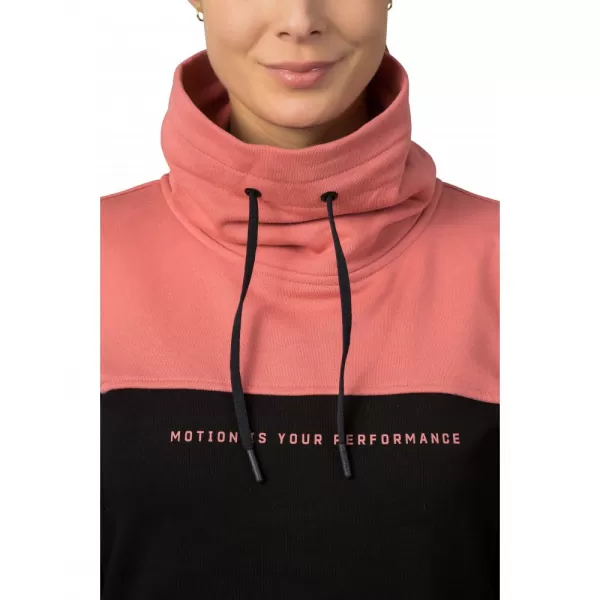  Dámská mikina HANNAH SIBELE ANTHRACITE/FADED ROSE 