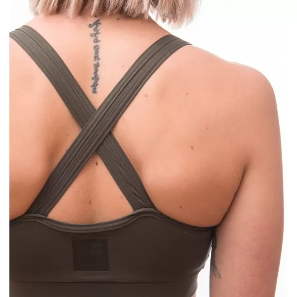  Dámská podprsenka SENSOR INFINITY ECO OLIVE GREEN 