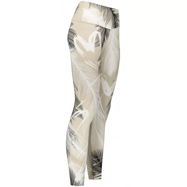  Dámské dlouhé legíny premium ALTISPORT VOJ/ALW001LEG01 HNĚDÁ 