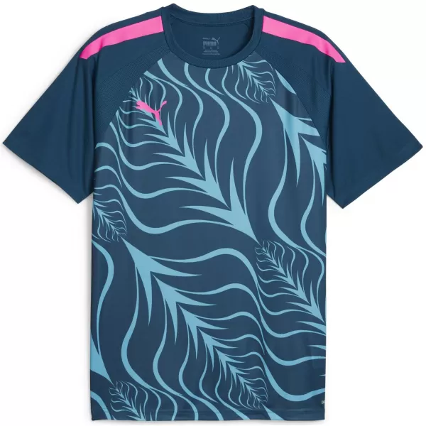  Pánské triko PUMA INDIVIDUALLIGA GRAPHICJERSEY 658984-56 BLUE 