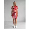 Dámské legíny nad kolena premium ALTISPORT VOJ/ALW001LEG02 ČERVENÁ