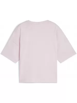 Dámské triko PUMA ESS CROPPED LOGO TEE 586866-60 PURPLE