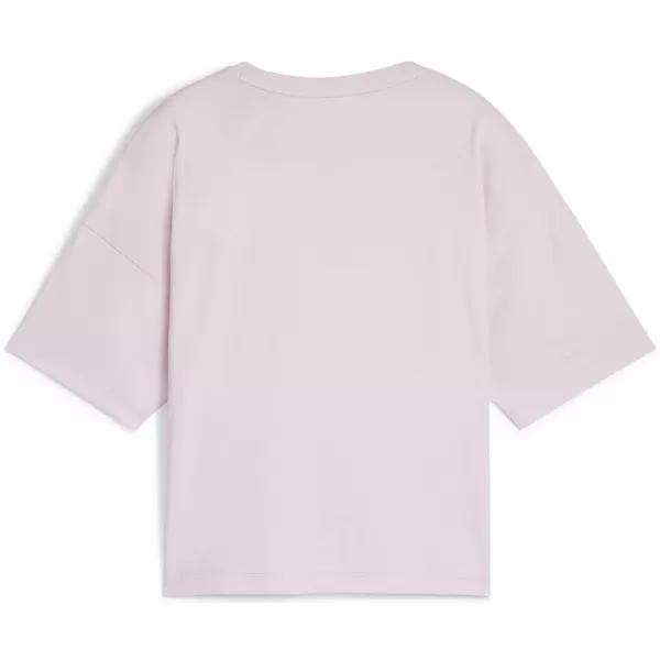  Dámské triko PUMA ESS CROPPED LOGO TEE 586866-60 PURPLE 