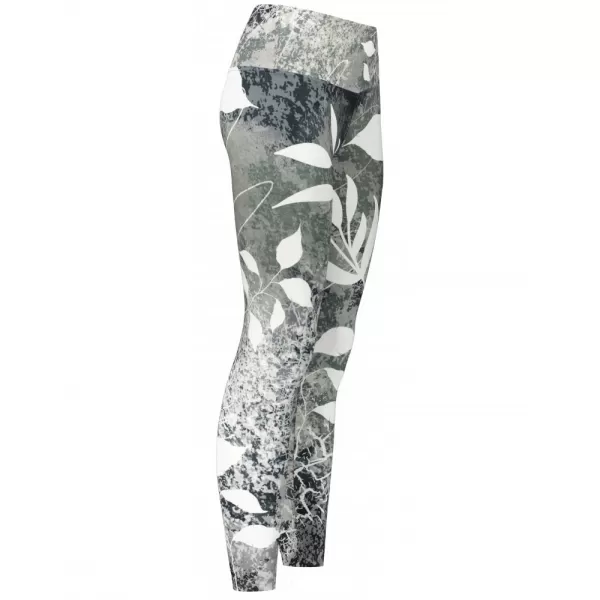  Dámské dlouhé legíny premium ALTISPORT VOJ/ALW020LEG01 ČERNOBÍLÁ 