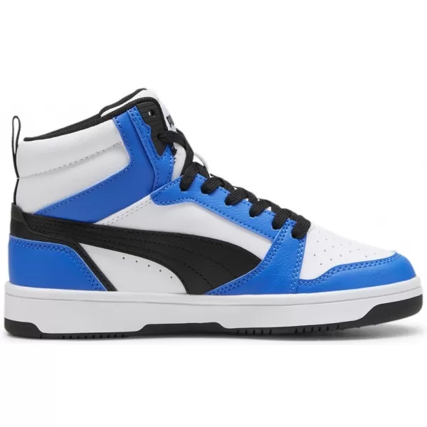  Dětské boty PUMA REBOUND V6 MID JR 393831-06 WHITE 