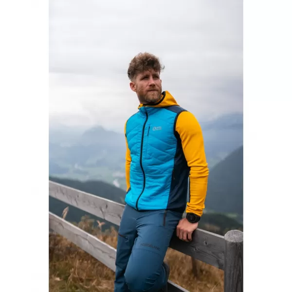  Pánská sportovní vesta NORDBLANC WINTERTIME NBWJM7986 KRÁLOVSKY MODRÁ 