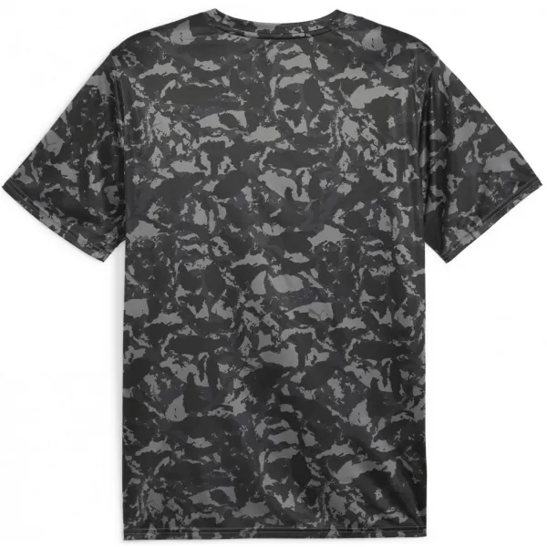  Pánské triko PUMA TRAIN FAV AOP TEE 525169-01 BLACK 