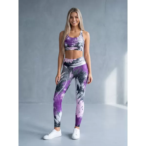  Dámská sportovní podprsenka premium ALTISPORT VOJ/ALW016POD01 FIALOVÁ 