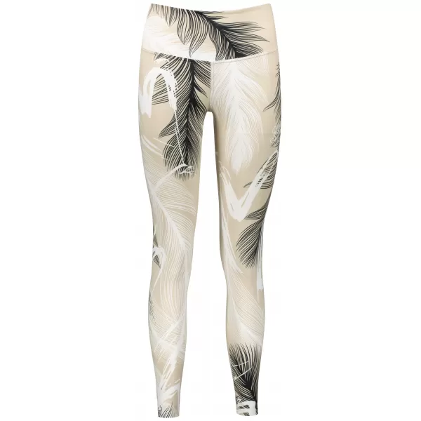  Dámské dlouhé legíny premium ALTISPORT VOJ/ALW001LEG01 HNĚDÁ 